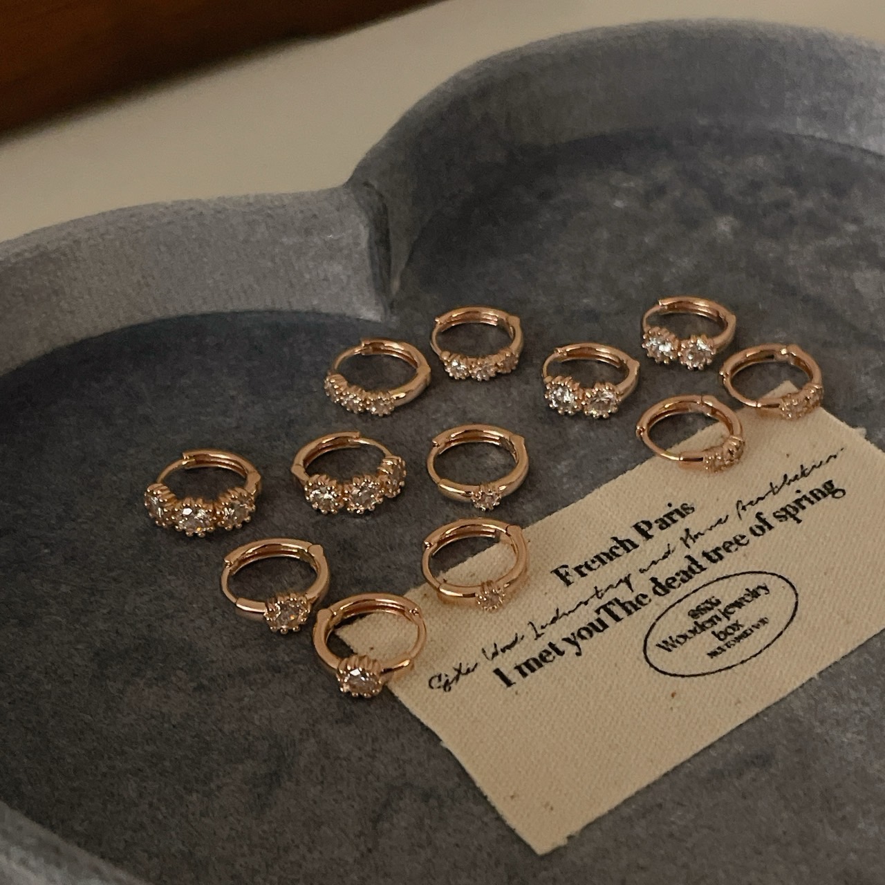 데일리 꼬임 반지